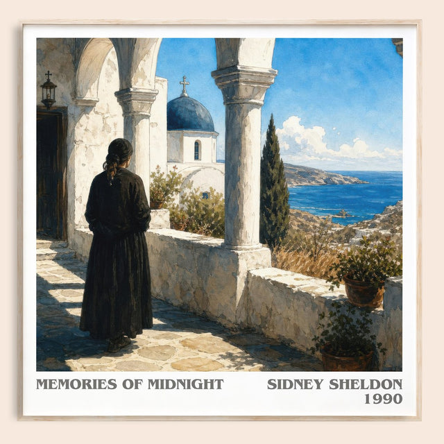 Memories Of Midnight Literary Art Print by Sidney Sheldon