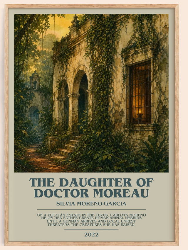 The Daughter Of Doctor Moreau Bookish Wall Art by Silvia Moreno-Garcia