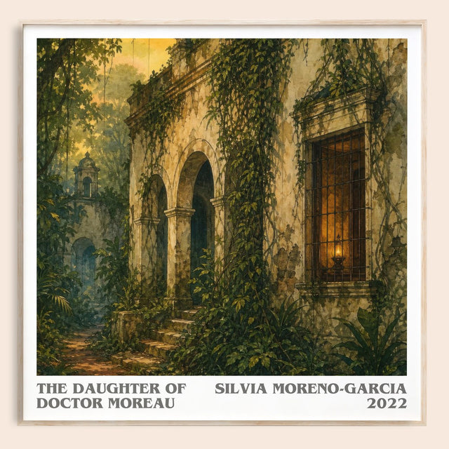 Daughter Of Doctor Moreau Literary Art Print by Silvia Moreno-Garcia