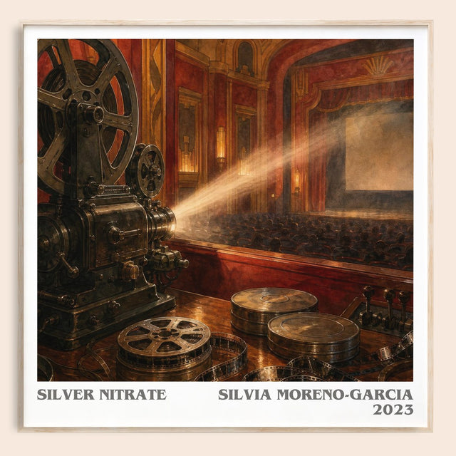 Silver Nitrate Literary Art Print by Silvia Moreno-Garcia