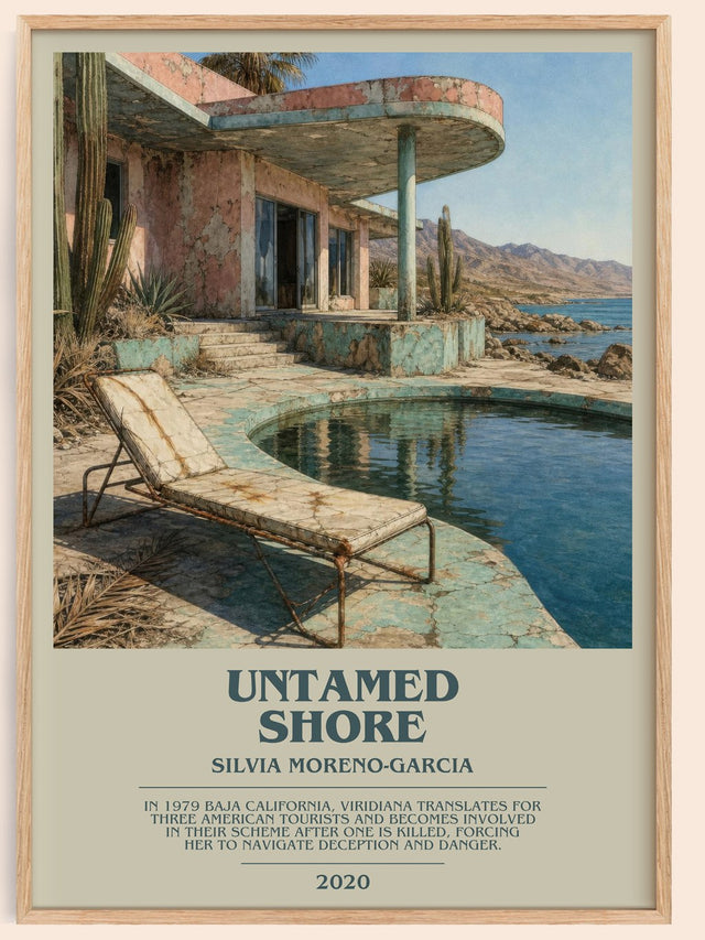 Untamed Shore Bookish Wall Art by Silvia Moreno-Garcia