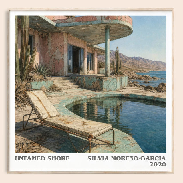 Untamed Shore Literary Art Print by Silvia Moreno-Garcia