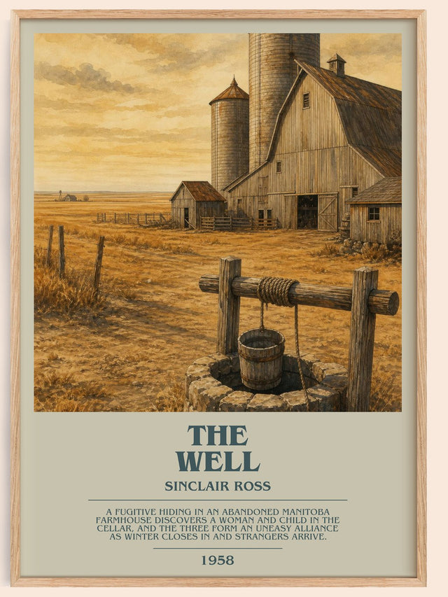 The Well Bookish Wall Art by Sinclair Ross
