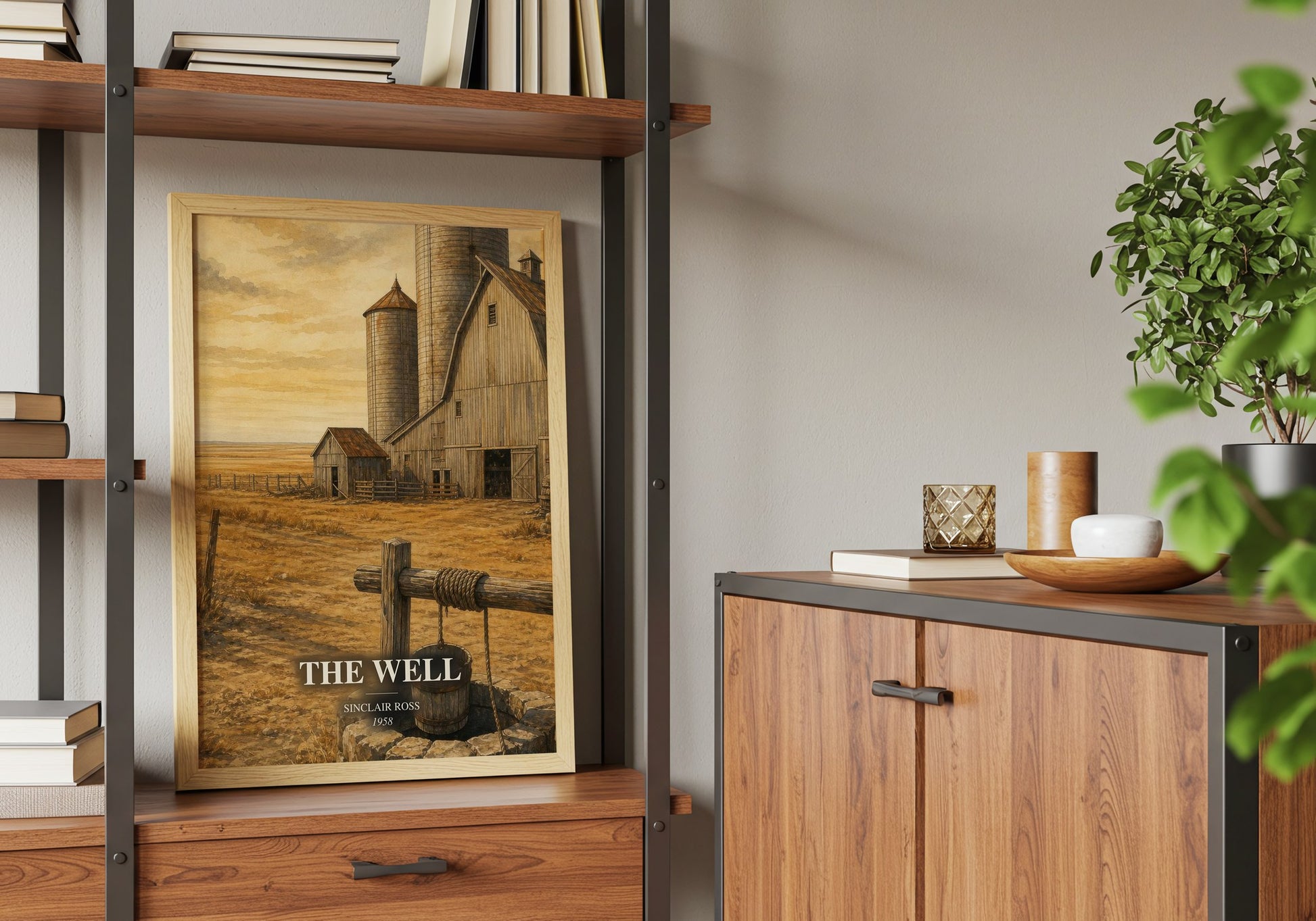 The Well book watercolour illustration paper finish options – matte satin gloss