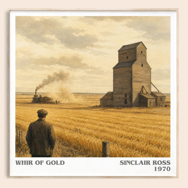 Whir Of Gold Literary Art Print by Sinclair Ross