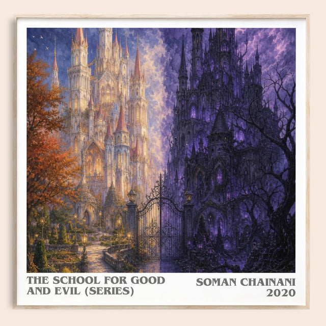 School For Good And Evil (Series) Literary Art Print by Soman Chainani