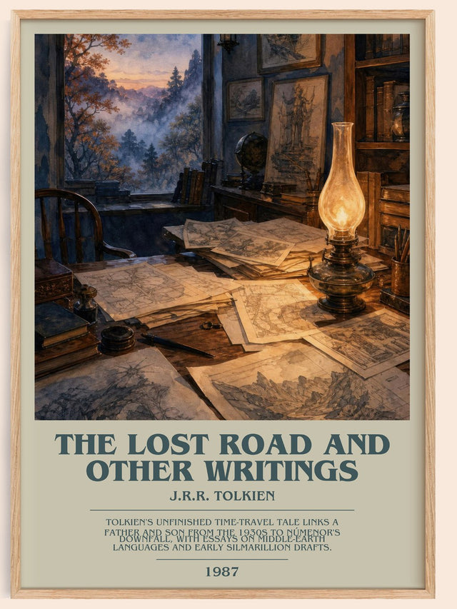 The Lost Road And Other Writings Bookish Wall Art by J.R.R. Tolkien