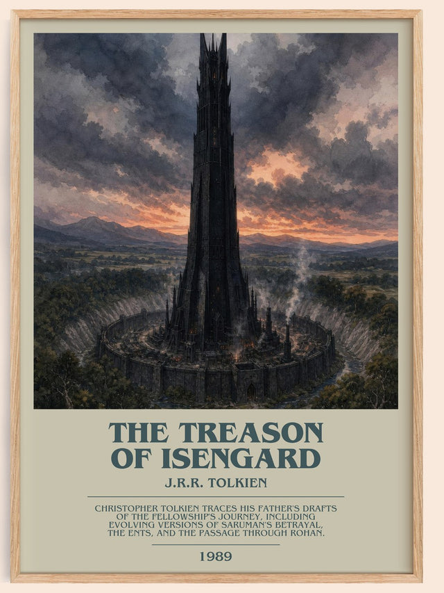 The Treason Of Isengard Bookish Wall Art by J.R.R. Tolkien