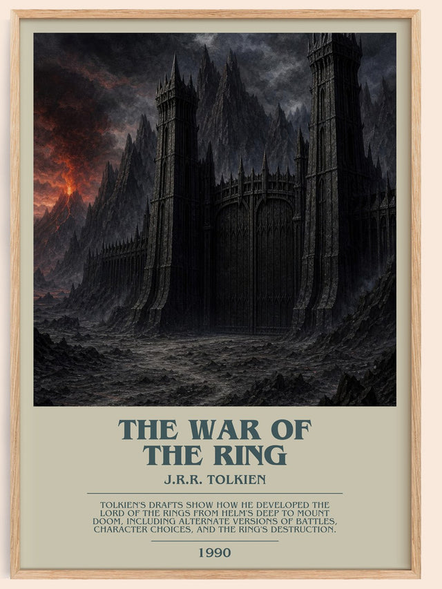 The War Of The Ring Bookish Wall Art by J.R.R. Tolkien