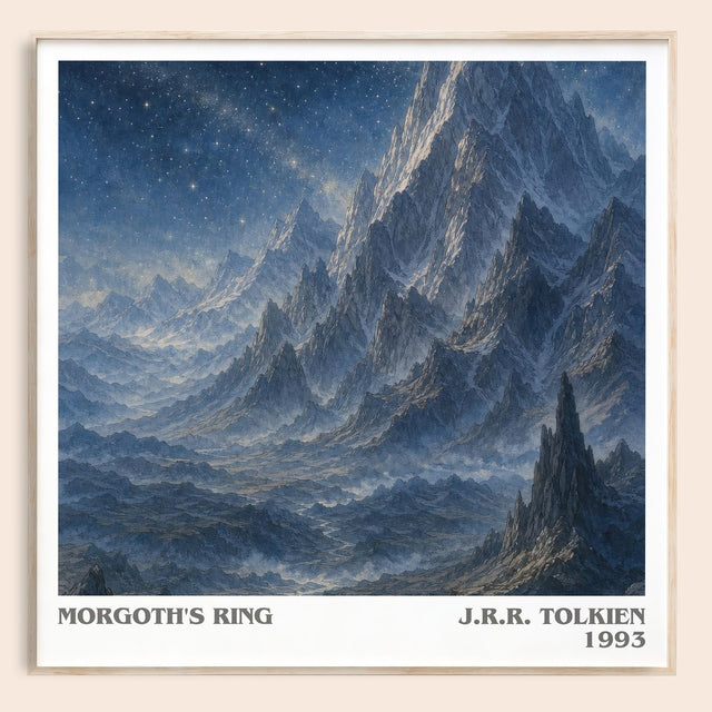 Morgoth'S Ring Literary Art Print by J.R.R. Tolkien