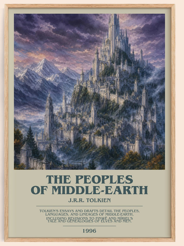 The Peoples Of Middle-Earth Bookish Wall Art by J.R.R. Tolkien