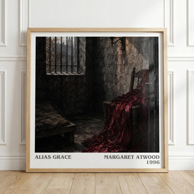 Alias Grace Literary Art Print by Margaret Atwood