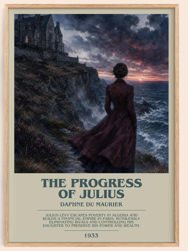 The Progress of Julius Bookish Wall Art by Daphne du Maurier