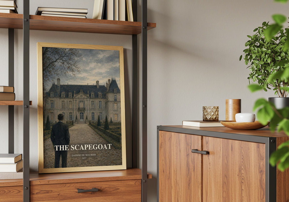 The Scapegoat book watercolour illustration paper finish options – matte satin gloss