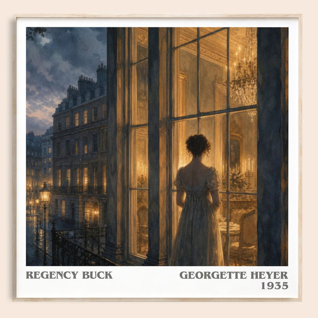 Regency Buck Literary Art Print by Georgette Heyer