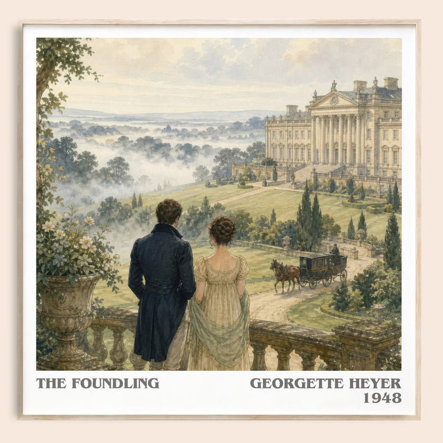 The Foundling Literary Art Print by Georgette Heyer