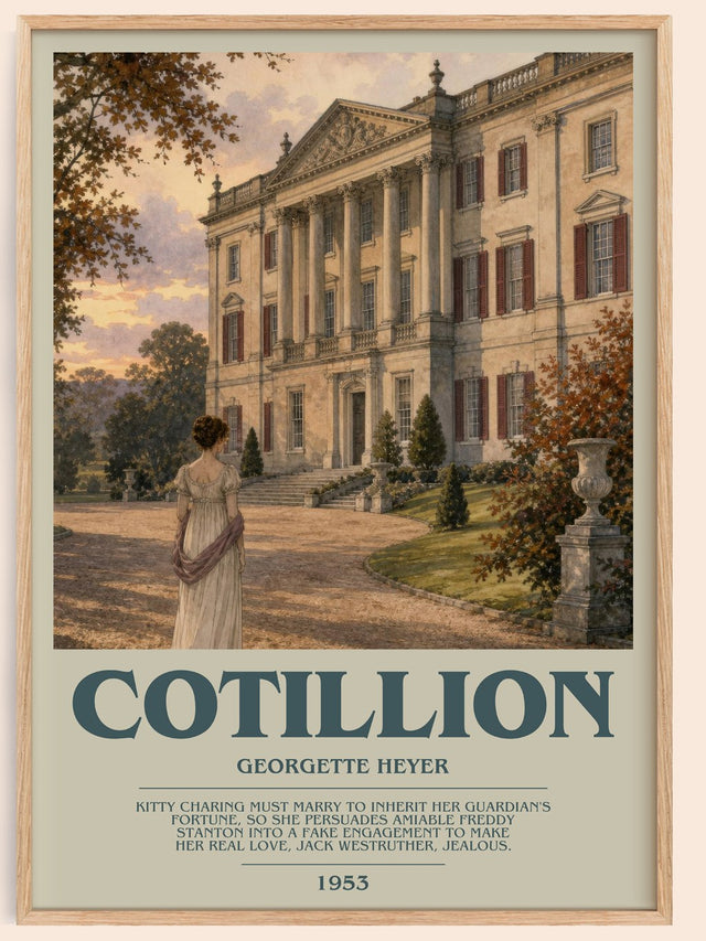 Cotillion Bookish Wall Art by Georgette Heyer
