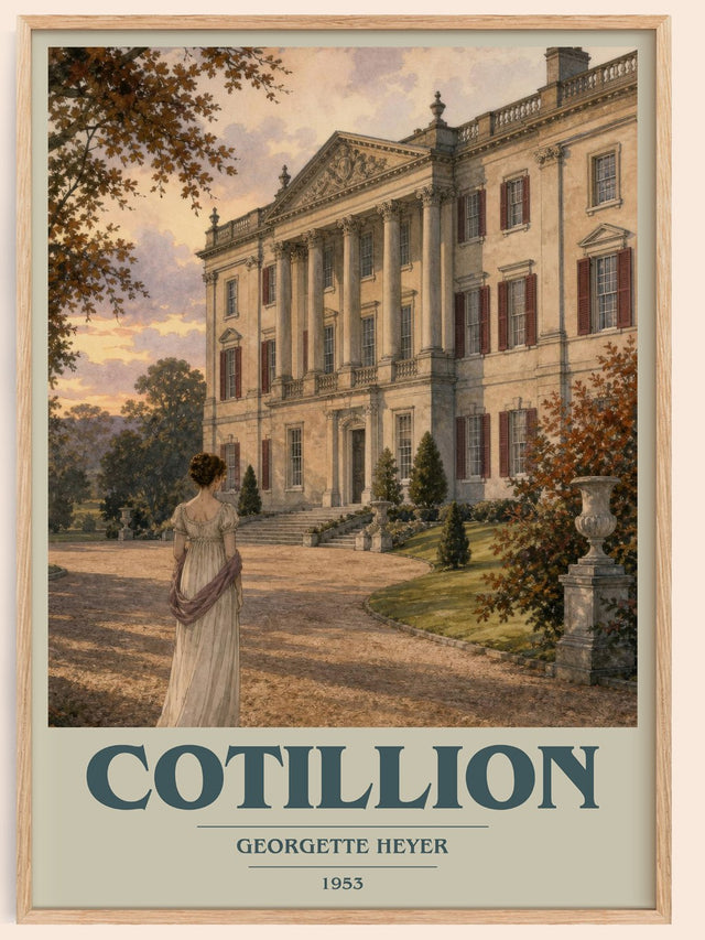 Cotillion Book Cover Poster by Georgette Heyer