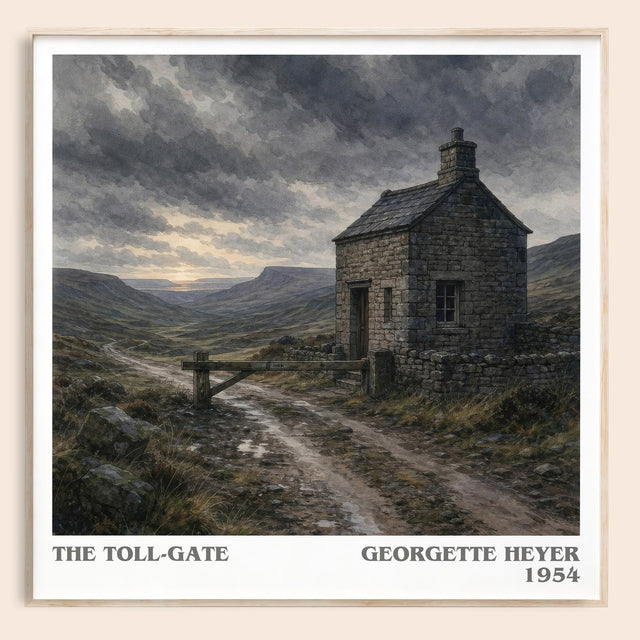 The Toll-Gate Literary Art Print by Georgette Heyer