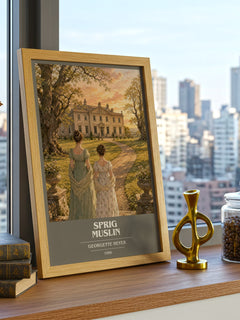 Sprig Muslin Book Cover Poster by Georgette Heyer – image 3