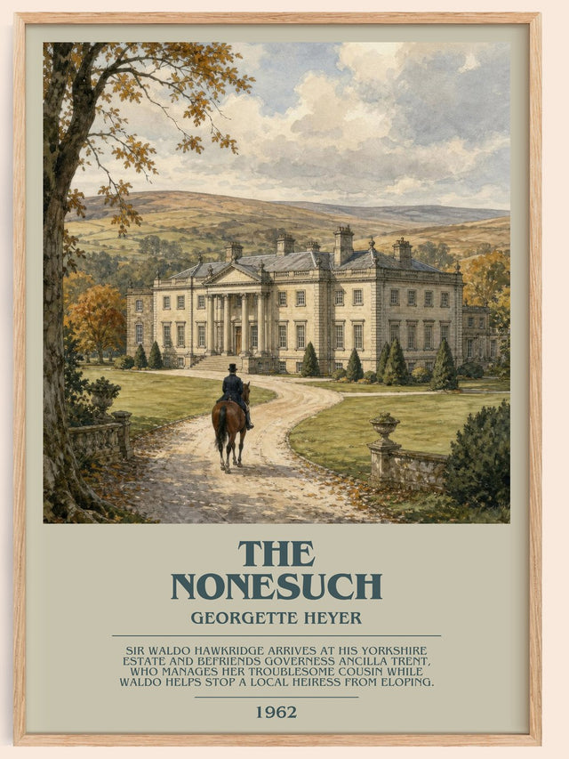 The Nonesuch Bookish Wall Art by Georgette Heyer