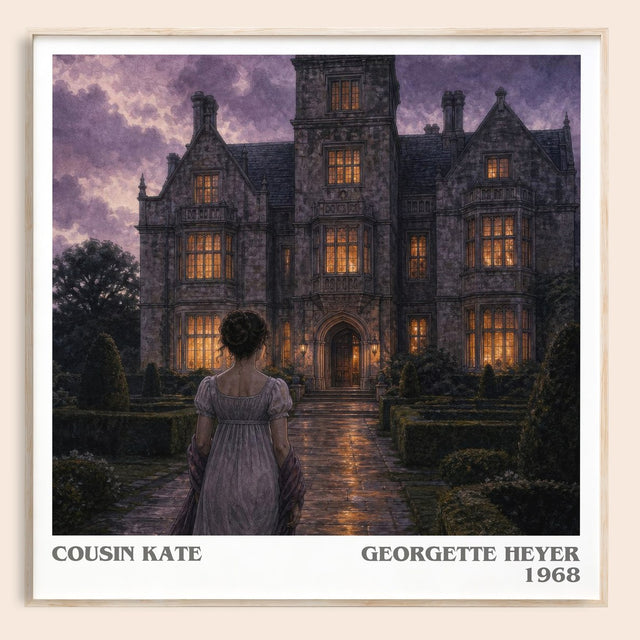 Cousin Kate Literary Art Print by Georgette Heyer