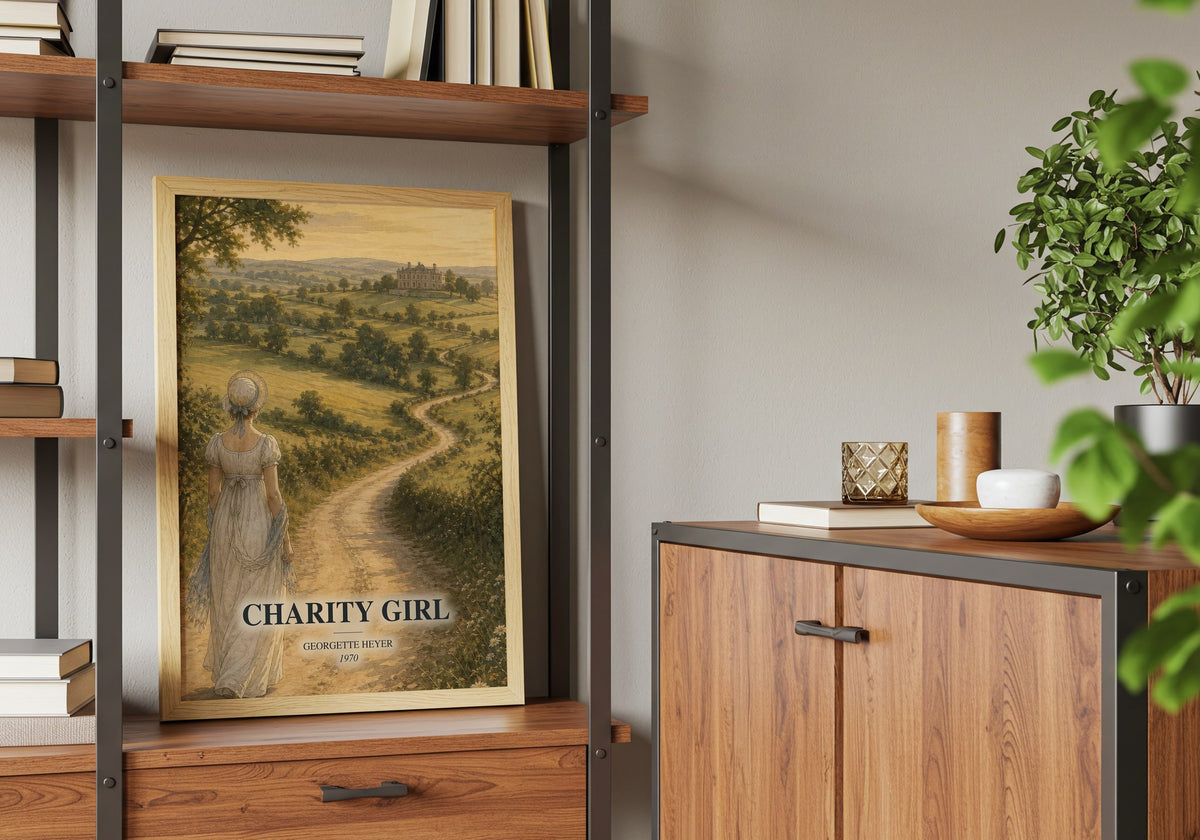 Charity Girl book watercolour illustration paper finish options – matte satin gloss