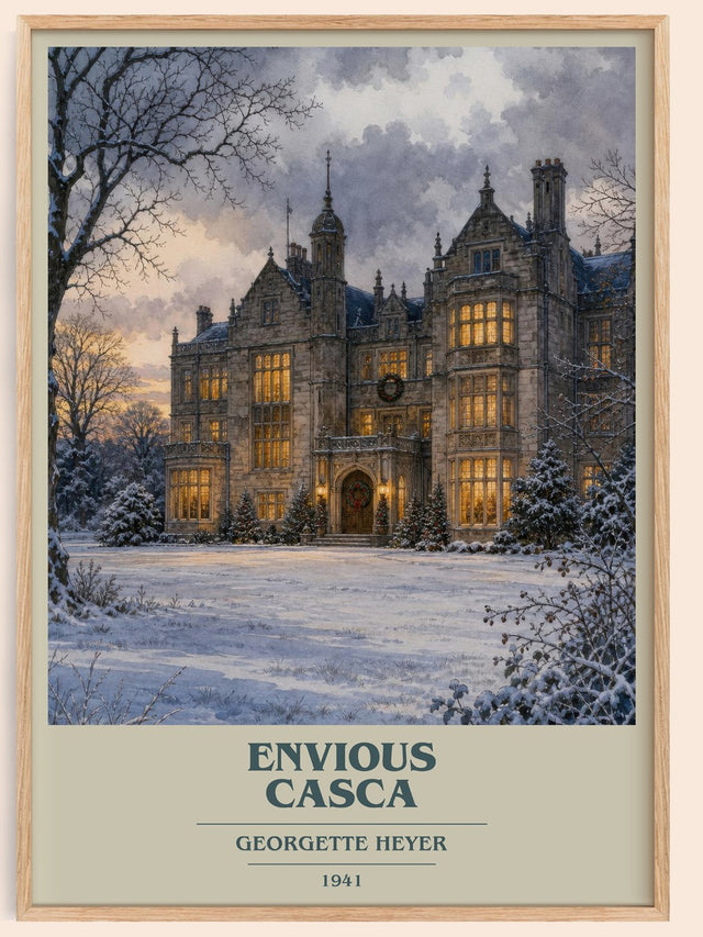 Envious Casca Book Cover Poster by Georgette Heyer