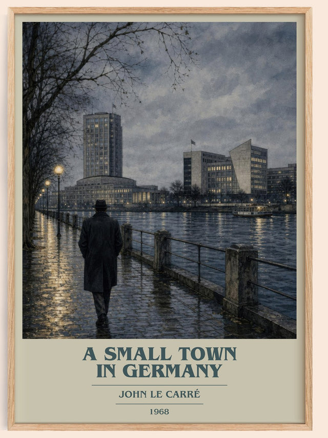 A Small Town in Germany Book Cover Poster by John le Carré