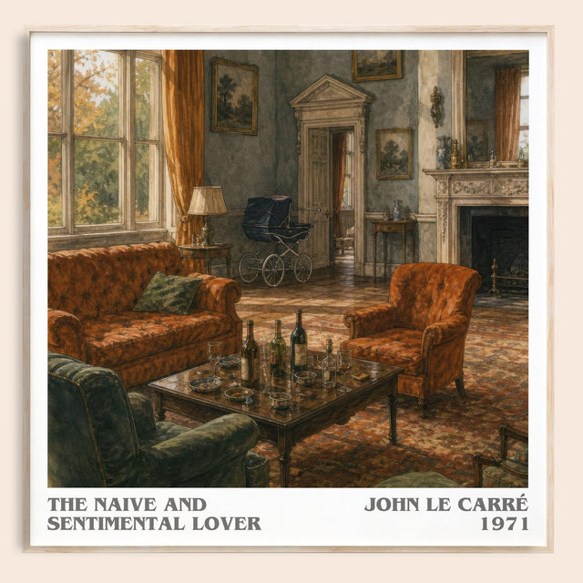The Naive and Sentimental Lover Literary Art Print by John le Carré