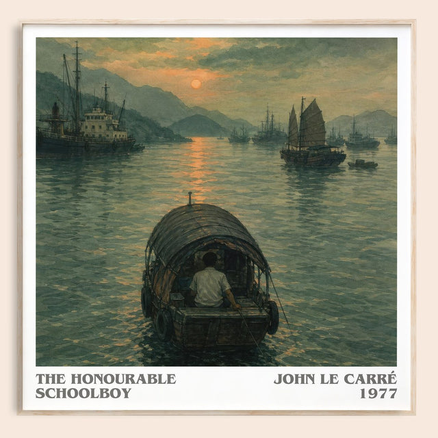 The Honourable Schoolboy Literary Art Print by John le Carré