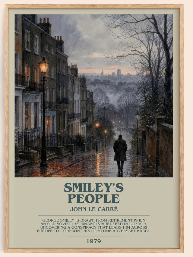 Smiley's People Bookish Wall Art by John le Carré
