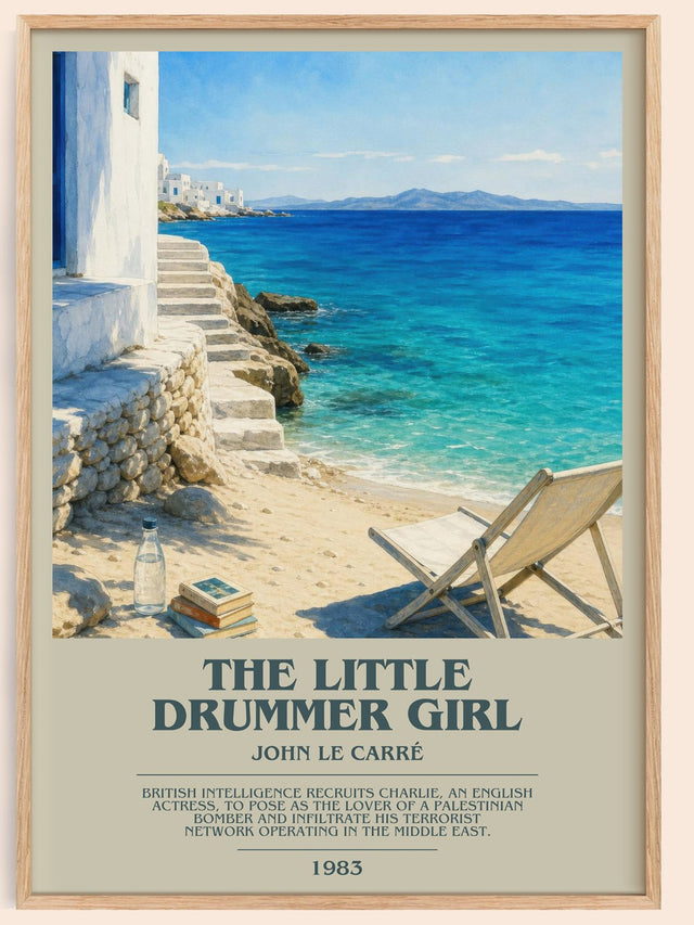 The Little Drummer Girl Bookish Wall Art by John le Carré