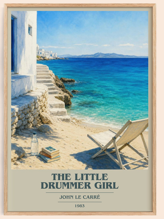 The Little Drummer Girl Book Cover Poster by John le Carré