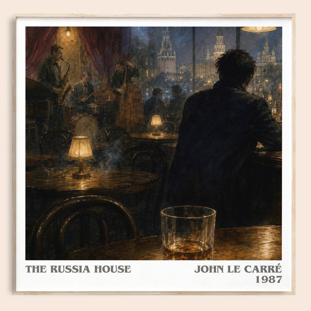 The Russia House Literary Art Print by John le Carré