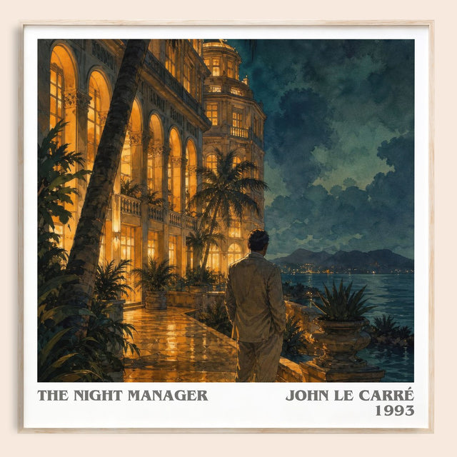 The Night Manager Literary Art Print by John le Carré