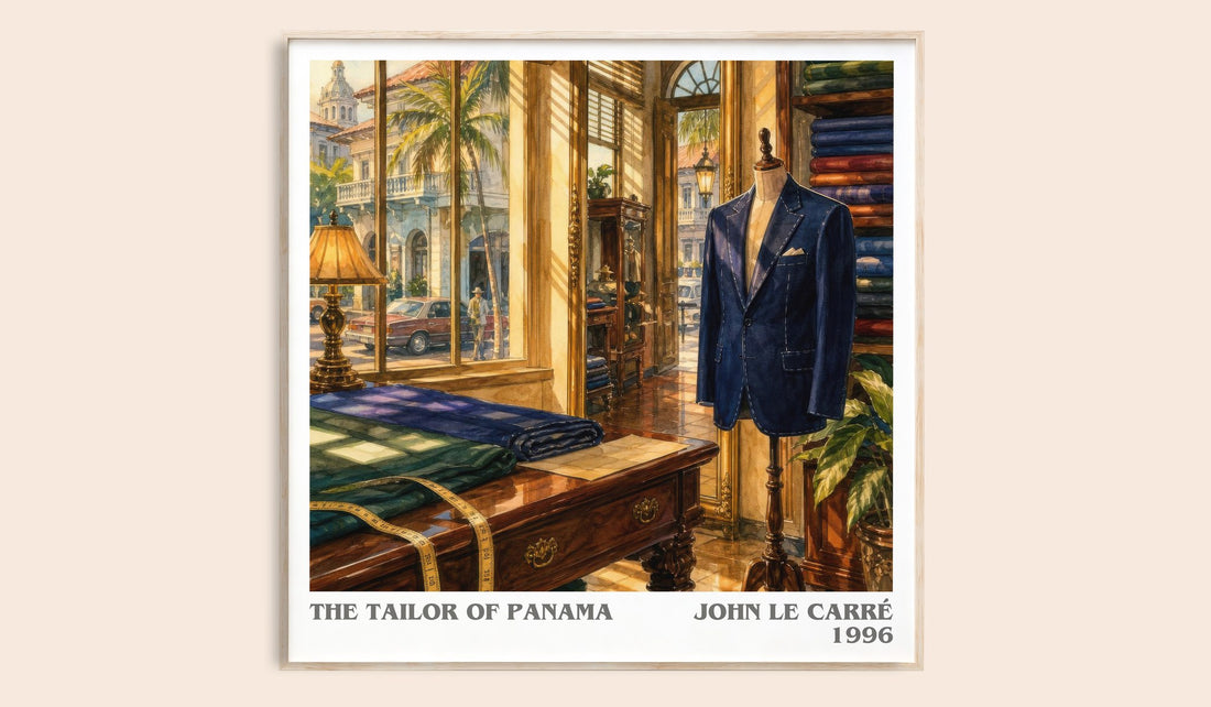 The Tailor of Panama literary book poster by John le Carré – framed literary art print