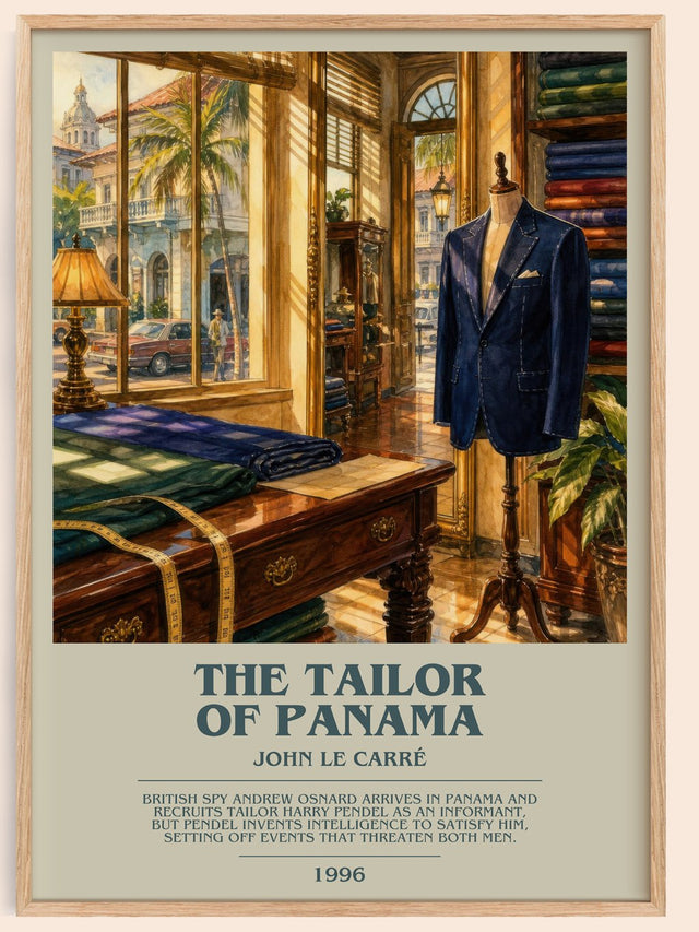 The Tailor of Panama Bookish Wall Art by John le Carré