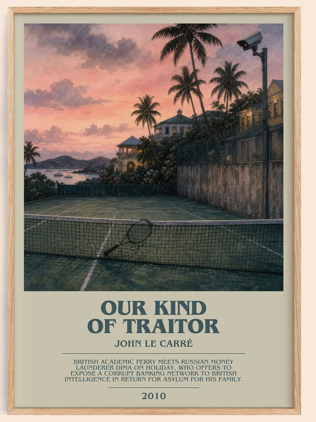 Our Kind of Traitor Bookish Wall Art by John le Carré
