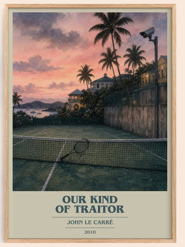 Our Kind of Traitor Book Cover Poster by John le Carré