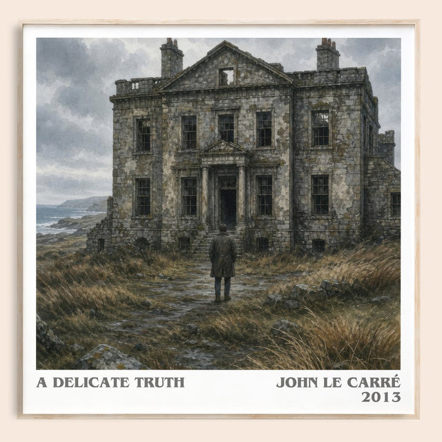 A Delicate Truth Literary Art Print by John le Carré