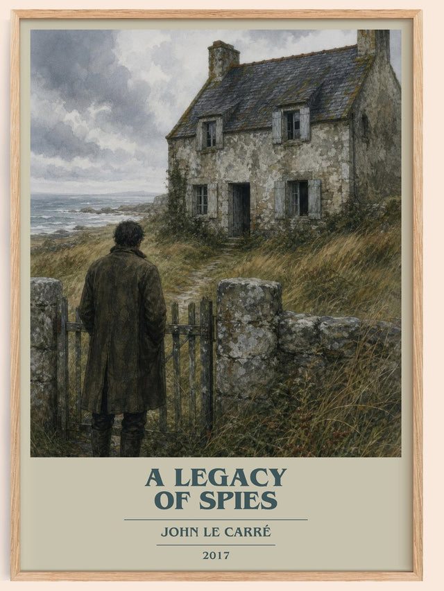 A Legacy of Spies Book Cover Poster by John le Carré