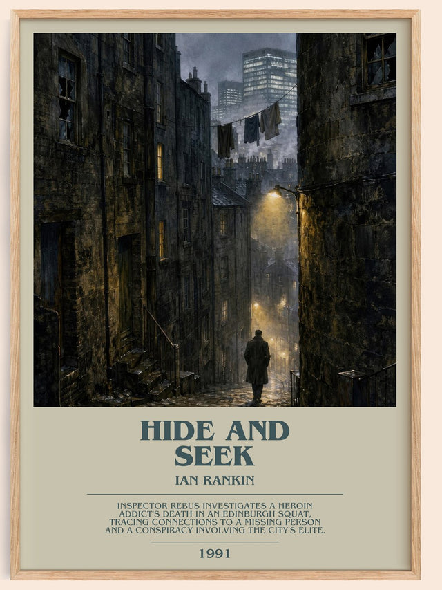 Hide and Seek Bookish Wall Art by Ian Rankin