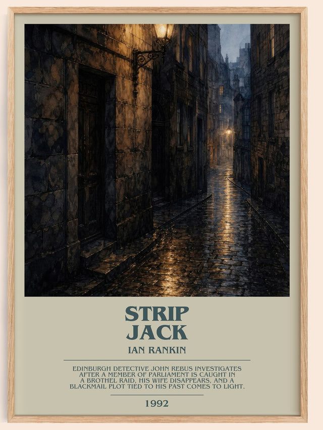Strip Jack Bookish Wall Art by Ian Rankin