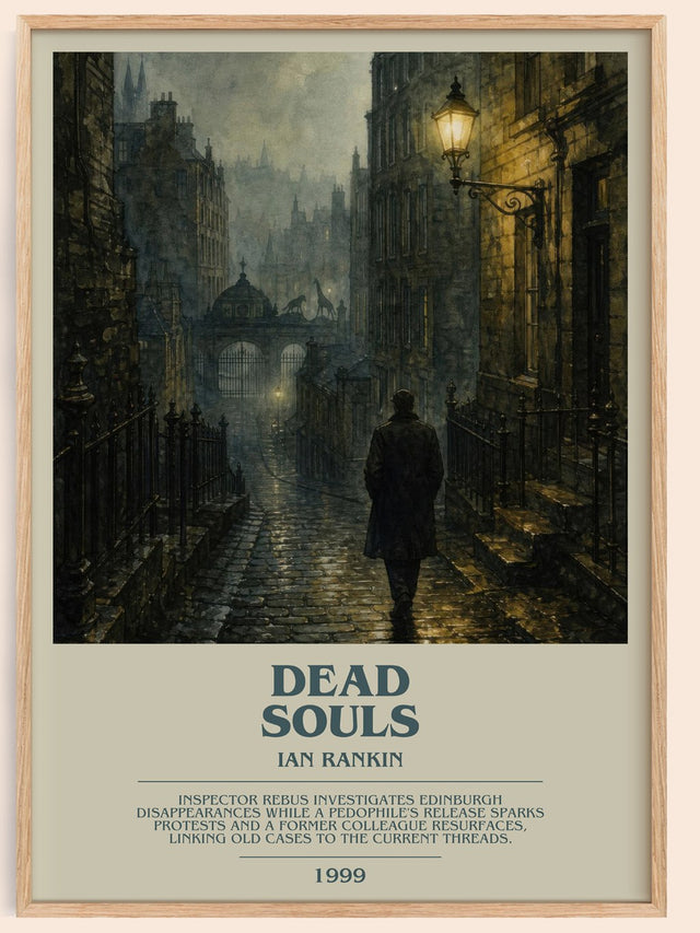 Dead Souls Bookish Wall Art by Ian Rankin