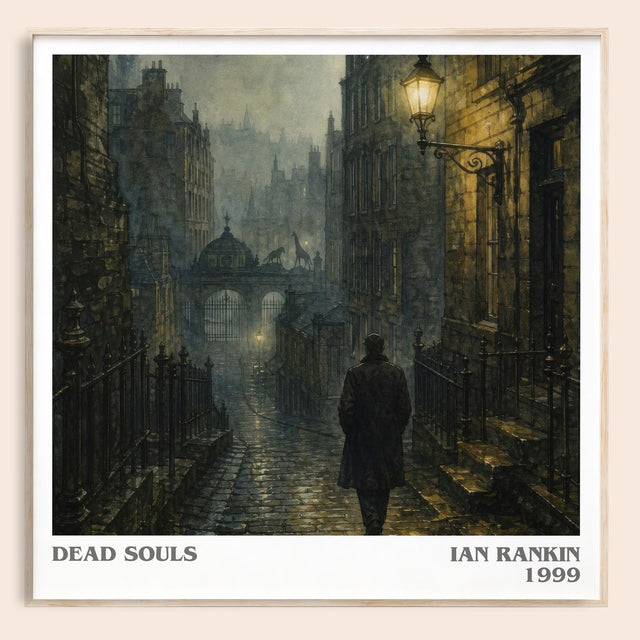 Dead Souls Literary Art Print by Ian Rankin