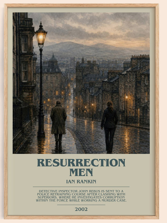 Resurrection Men Bookish Wall Art by Ian Rankin