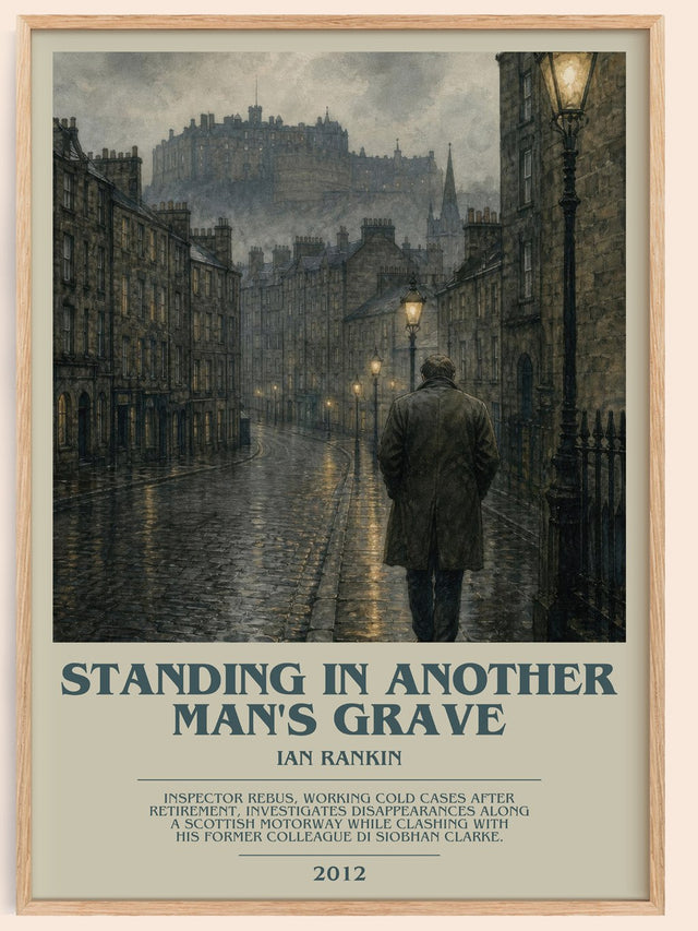 Standing in Another Man's Grave Bookish Wall Art by Ian Rankin