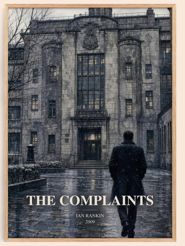 The Complaints Book Watercolour Illustration by Ian Rankin