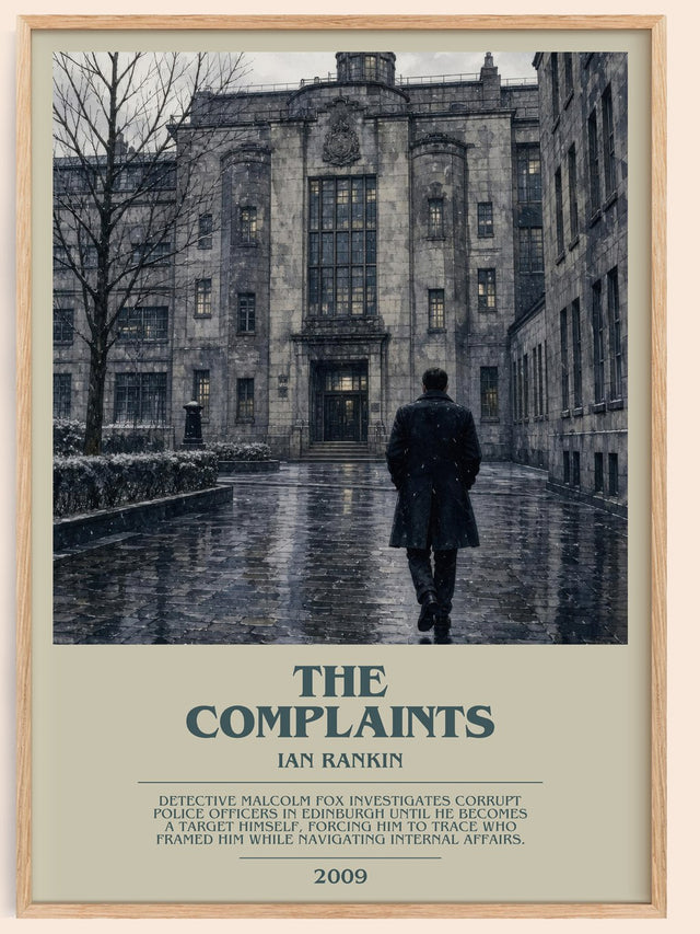 The Complaints Bookish Wall Art by Ian Rankin